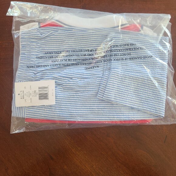 Kohl’s Red Sweater Vest Set – Baby Boy, 12M, 3pc, Nwt - Picture 3 of 3